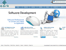 Tablet Screenshot of aarkinnotech.com